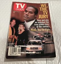 TV Guide Magazine July 30-Aug.5, 1994-OJ Simpson-We, The TV Jury + Top TV Trials picture