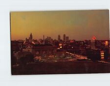 Postcard A Skyline Night View of Kansas City Missouri USA picture