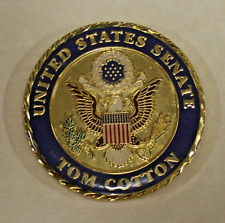 Senator Tom Cotton Arkansas Official Challenge Coin picture