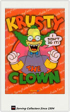 Australia (Tempo) The Simpsons Downunder Trading Card Springfield SF3 KRUSTY picture