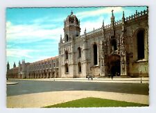 Jeronimos Monastery Lisbon Portugal Vintage 4x6 Postcard BRY32 picture