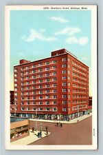 Billings MT, Northern Hotel, Montana Vintage Postcard picture