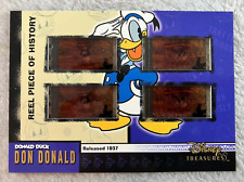 Don Donald Duck PH21 Disney Treasures S2 Reel Piece of History Quad Film Card picture