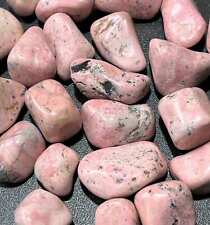 Bulk Wholesale Lot 1 Kilo ( 2.2 LBs ) Tumbled Pink Rhodonite Polished Stones picture