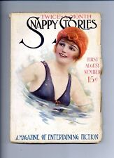 Snappy Stories Pulp 1st series Aug 4 1916 Vol. 20 #3 VG picture