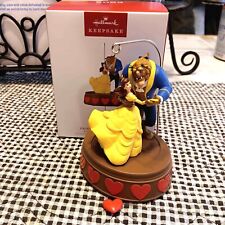 HALLMARK FAIRY TALE FIRST DANCE 2023 DISNEY BEAUTY AND THE BEAST ORNAMENTS BELLE picture