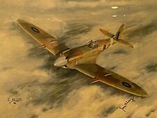 FAR EAST SPITFIRE by E.A.Mills - LTD ED Print 21/50 50th Anniversary Spitfire picture