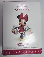 Hallmark Keepsake Sassy Minnie Mouse Christmas Tree Ornament  2016 picture
