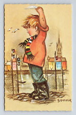 Artist Signed Bonnie Children Little Folks Alfred Mainzer 561 Postcard picture