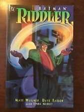 BATMAN: RIDDLER THE RIDDLE FACTORY (1995) (NM) WAGNER & TAYLOR, PRESTIGE FORMAT picture