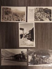 Durango Railroad, Silverton Train, Narrow Gauge,Rio Grande,Photo Postcards,drgw picture