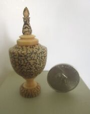 RARE MINATURE URN MADE BY BILL HELMER, BH HANDCRAFTED, BEAUTIFUL 2 1/8 INCHES  picture