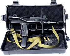 Replica Mini UZI Submachine Gun Pistol LIGHTER & Case ABS/Metal Jet Torch Flame picture