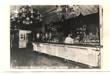 Vintage RPPC The Famous Crystal Bar Virginia City Nevada picture