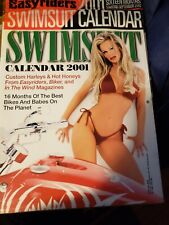 2001 Easyriders Swimsuit Calendar in original unopened factory sealed wrapper picture