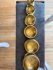 Shiping From USA Tibetan Singing Bowl Set~6 Meditation sound Bowls ~ picture