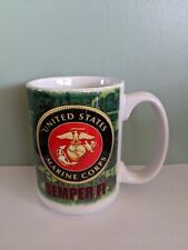 Marine Corp. Staff Sargent Mug USMC 15 Oz. Pre-owned  picture