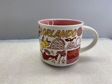 Starbucks Been There Series Across The Globe ORLANDO 14 Oz Mug EXCELLENT picture