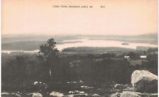 Belgrade Lakes Long Pond Aerial 1940 ME  picture