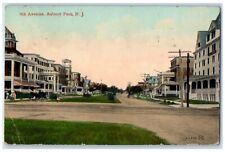 1923 6th Avenue Exterior View Building Asbury Park New Jersey Vintage Postcard picture