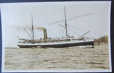 Vintage RPPC S.S. Steamship ALAMEDA Alaska Steamship Co Scenic Photo Co picture