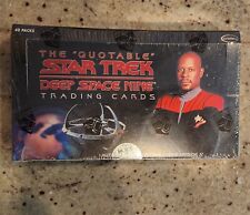 The Quotable Star Trek: Deep Space Nine Trading Cards - Sealed Box - Rittenhouse picture