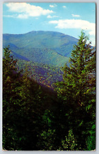 Postcard NC Mt Mitchell View Seen From The Blue Ridge Parkway North Carolina picture