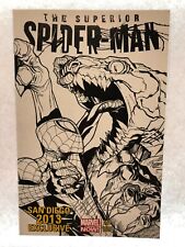 SDCC 2013 EX MARVEL SUPERIOR SPIDER-MAN 13 B&W SKETCH VARIANT SIGNED BY RAMOS  picture