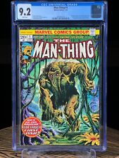 MAN-THING #1 CGC 9.2 January 1974 Marvel 2nd Howard The Duck KEY Issue picture