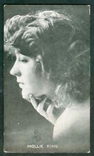 1920s MOLLIE KING Actress Card HORN CANDIES Movie Stars SILENT FILM STARS Albany picture