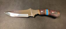 WILD BLADES HANDMADE TACTICAL HUNTING SKINNING KNIFE MICARTA HANDLE- WB5 picture