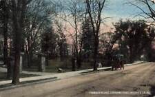 c1910 Terrace Place Looking East Old Car People Meadville Pennsylvania  PA P531 picture