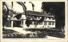 Alhambra California CA PEO Home c1930 Real Photo Postcard picture
