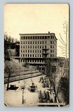 Eureka Springs AR-Arkansas Basin Spring Basin Park Hotel Vintage Postcard picture