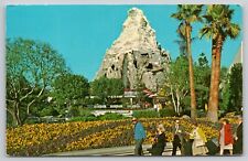 Postcard CA Anaheim Matterhorn Mountain Disneyland UNP A26 picture