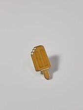 Light Orange Popsicle Lapel Pin With Bites  picture