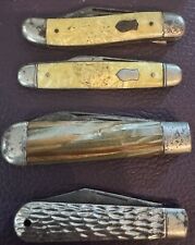 Lot Of 4 Vintage Colonial Folding Pocket Knives  picture