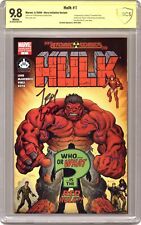 Hulk #1 McGuinness Hero Initiative/Atomic Variant CBCS 9.8 Signed Loeb 2008 picture