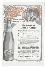 1909 Libby's Tomato Catsup (Ketchup) Ad, Chicago IL picture