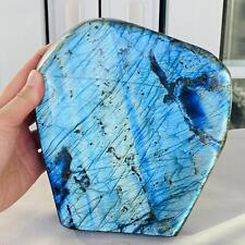 Natural Labradorite Quartz Crystal Freeform Mineral Specimen Healing 3540G picture