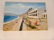 Vintage Postcard Greece Island of Skyros Bridge of Aegean Sea Hotel Chairs picture