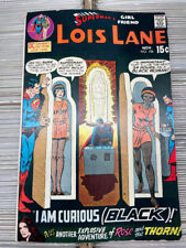 SUPERMAN'S GIRLFRIEND LOIS LANE No. 106 I Am Curious (Black)  VG/F picture