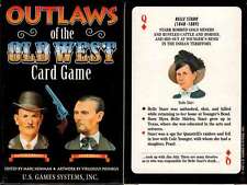 Outlaws of the Old West Playing Cards Bridge Size Deck USGS picture