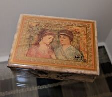Vintage Edna Hibel Marble Trinket Box  picture