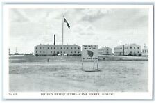 c1960's Division Headquarters Camp Rucker Alabama AL Unposted Vintage Postcard picture