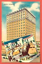 HOTEL FLORIDAN, TAMPA, FLORIDA – SAPPHIRE ROOM - 1950s Postcard picture