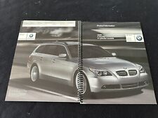 2006 BMW 5 Series DEALER-only Catalog 525i 530i 530xi E60 Product Info Brochure picture