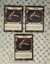 Red Three - Unstoppable 144/252 Rare Star Wars Unlimited Card - X3 Playset picture
