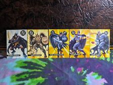 Legends of Batman - Lot of 5 Rare Collectors Cards Kenner 1994 & 1995 picture