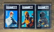 Lot Of 3 2019 Panini Fortnite Legendary Outfit Series SGC Graded Cards picture